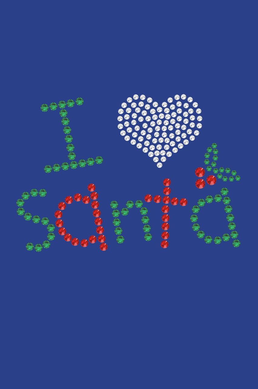 I Love Santa - Bandana