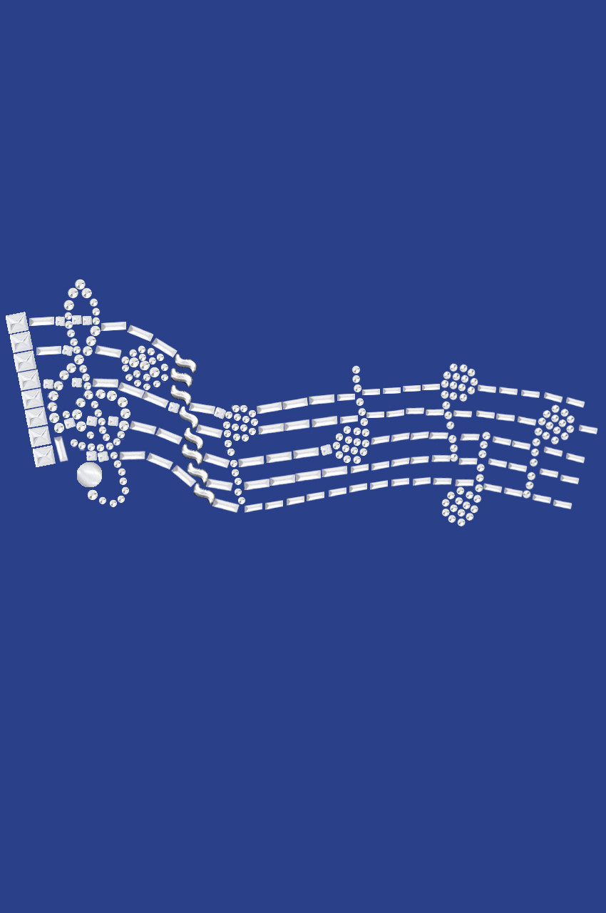 Music Notes - Womens T-shirt
