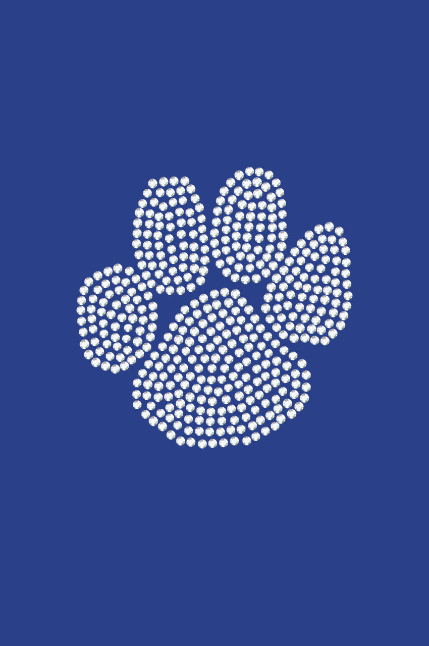 Paw (Rhinestone) - Women's T-shirt