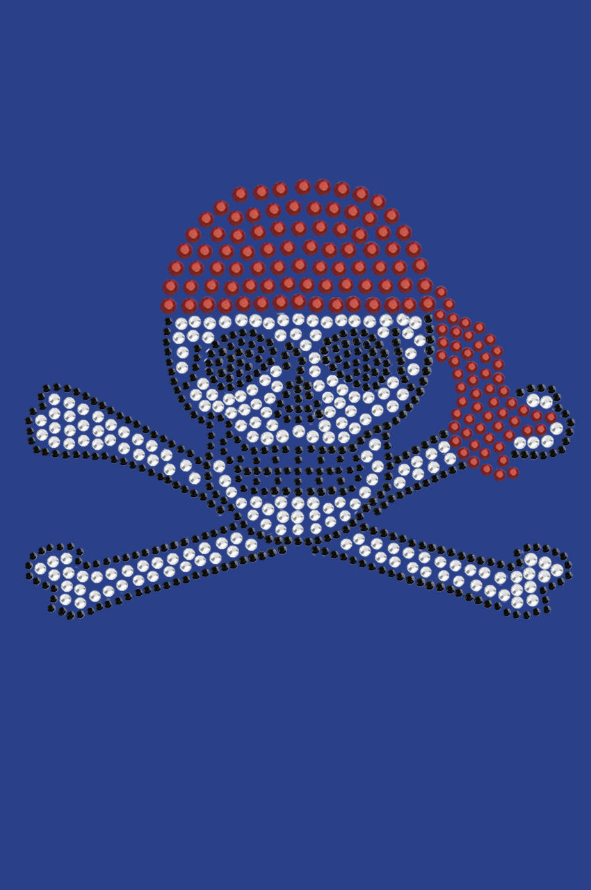 Skull with Red Bandanna - Womens Tee
