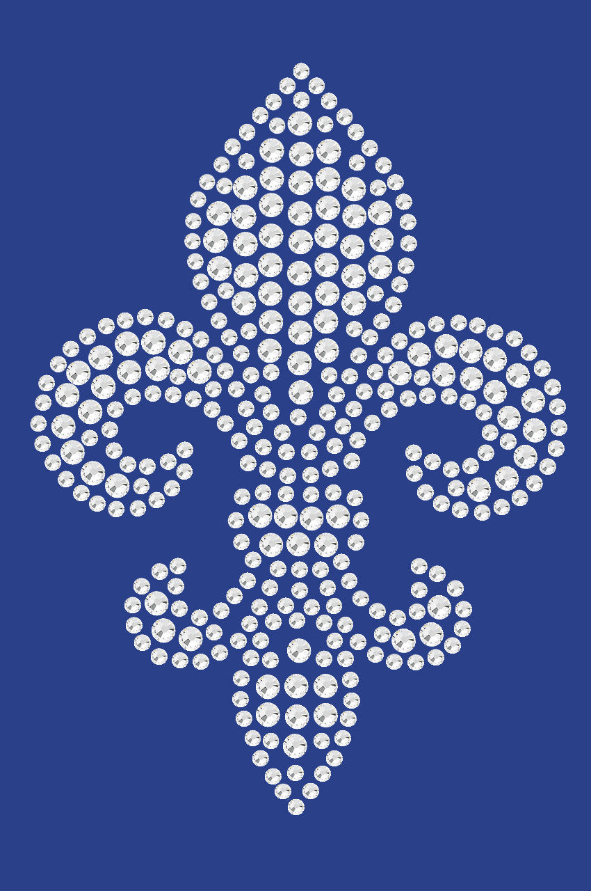 Fleur de Lis (Rhinestone) - Bandanna