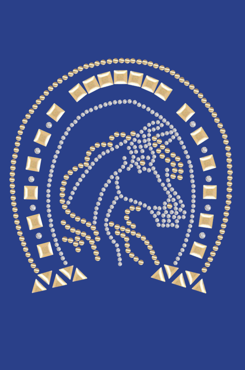 Horse Shoe - Womens T-shirt