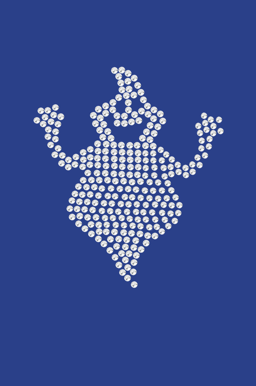 Fat Rhinestone Ghost - Women's T-shirt