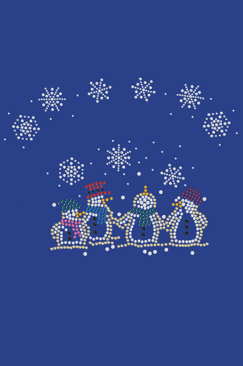 Snowman Family - Womens T-shirt