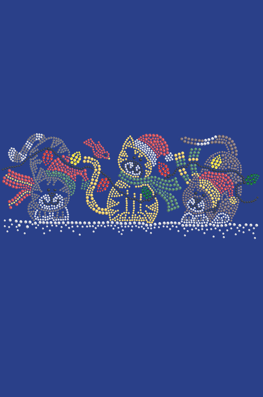Christmas Cats - Womens T-shirt