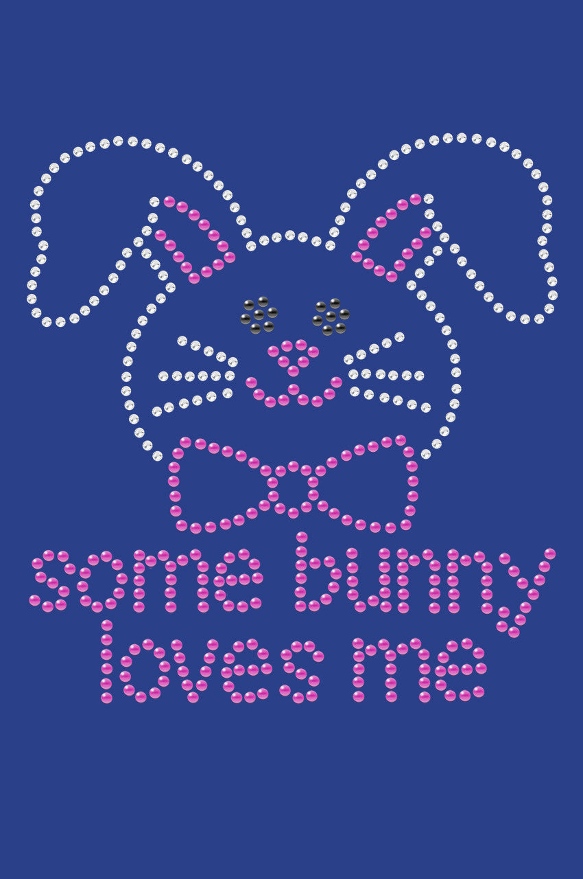 Some Bunny Loves Me (Pink) - Bandanna