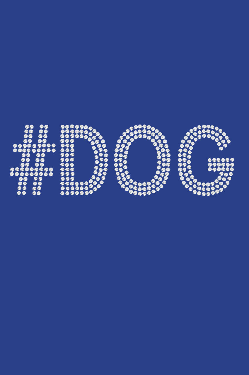 DOG (Rhinestone) - Womens T-shirt