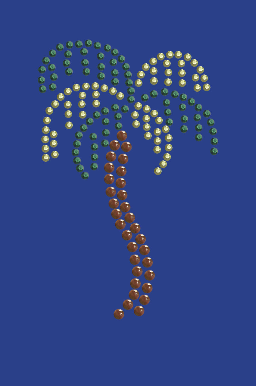 Palm Tree (Rhinestuds) - Bandanna