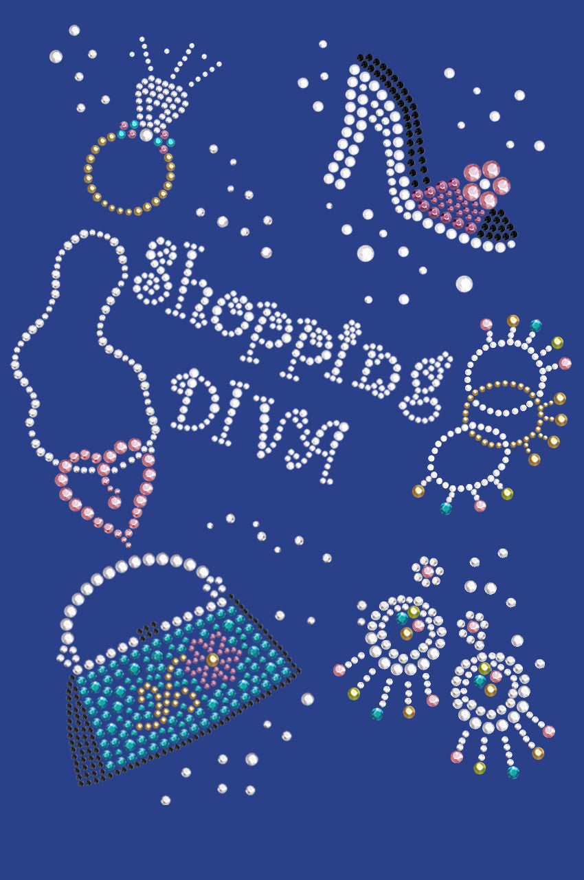 Shopping Diva - Womens T-shirt