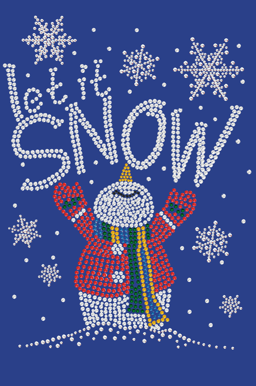Let it Snow Snowman - Womens Tee