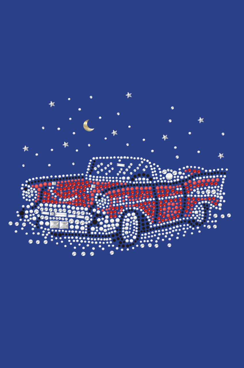Red Convertible - Womens T-shirt