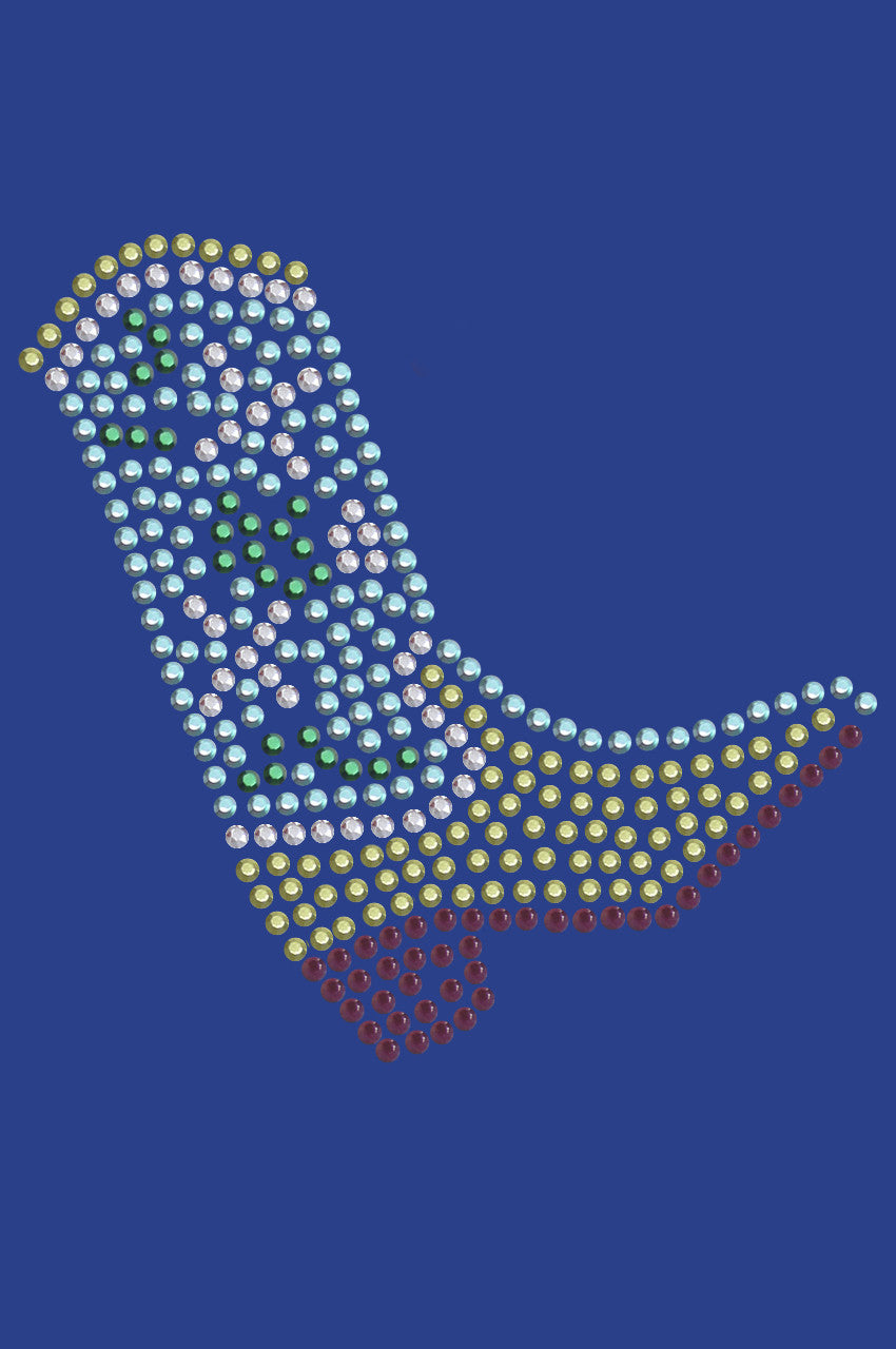 Boot (Green & Turquoise) - Women's T-shirt