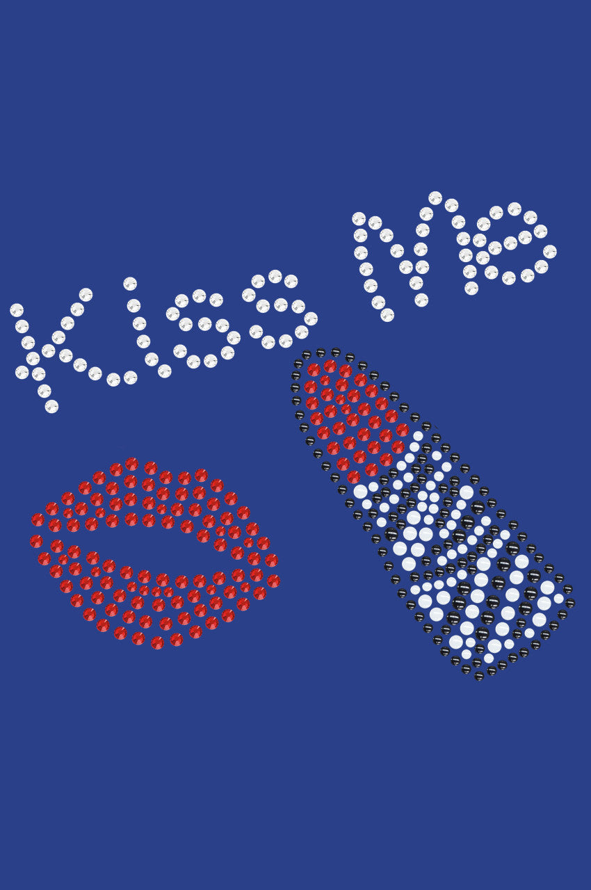 Kiss Me with Lips and Lipstick - Bandanna