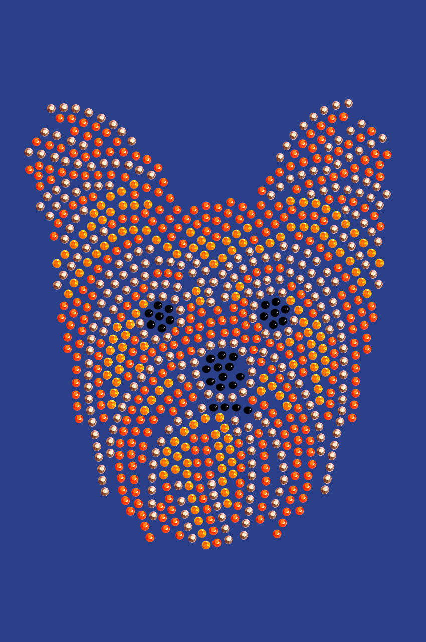 Yorkie Face 2 - bandana