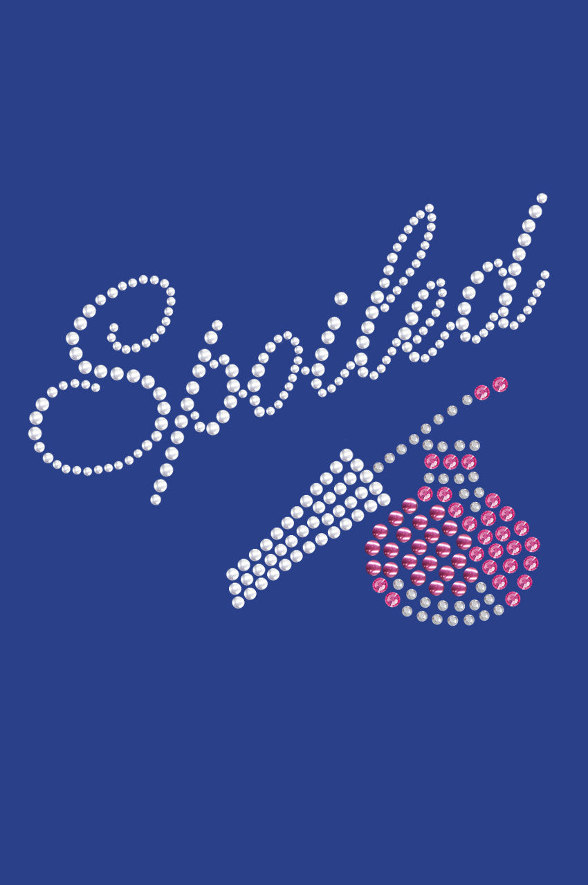 Spoiled with Austrian crystal Nail Polish - Women's T-shirt