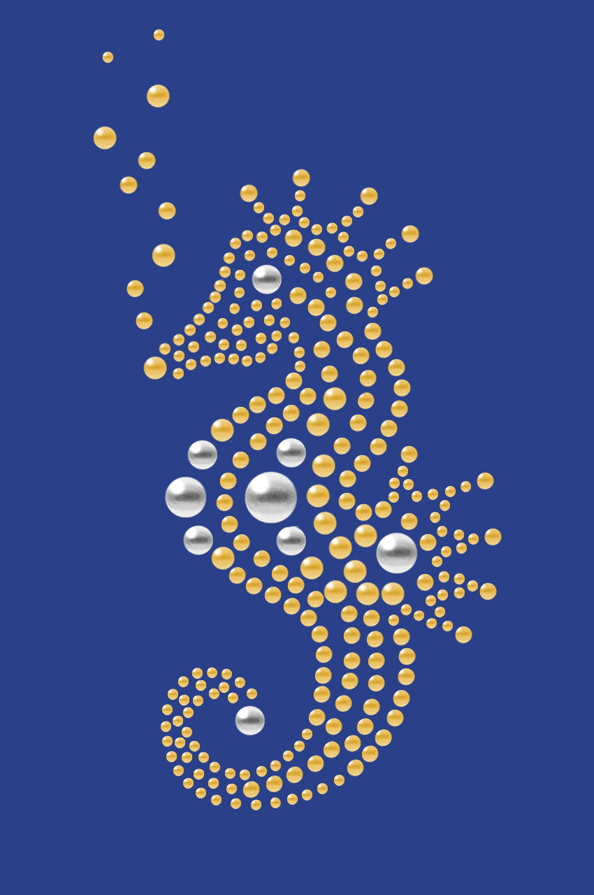Seahorse (Nailhead) - Womens T-shirt