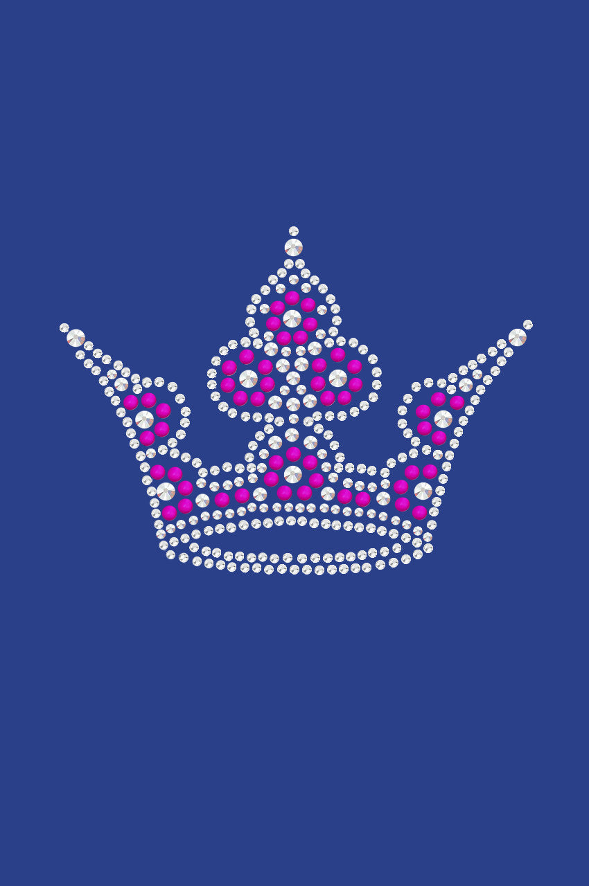 Crown 6 (Pink, & AB) - Womens T-shirt