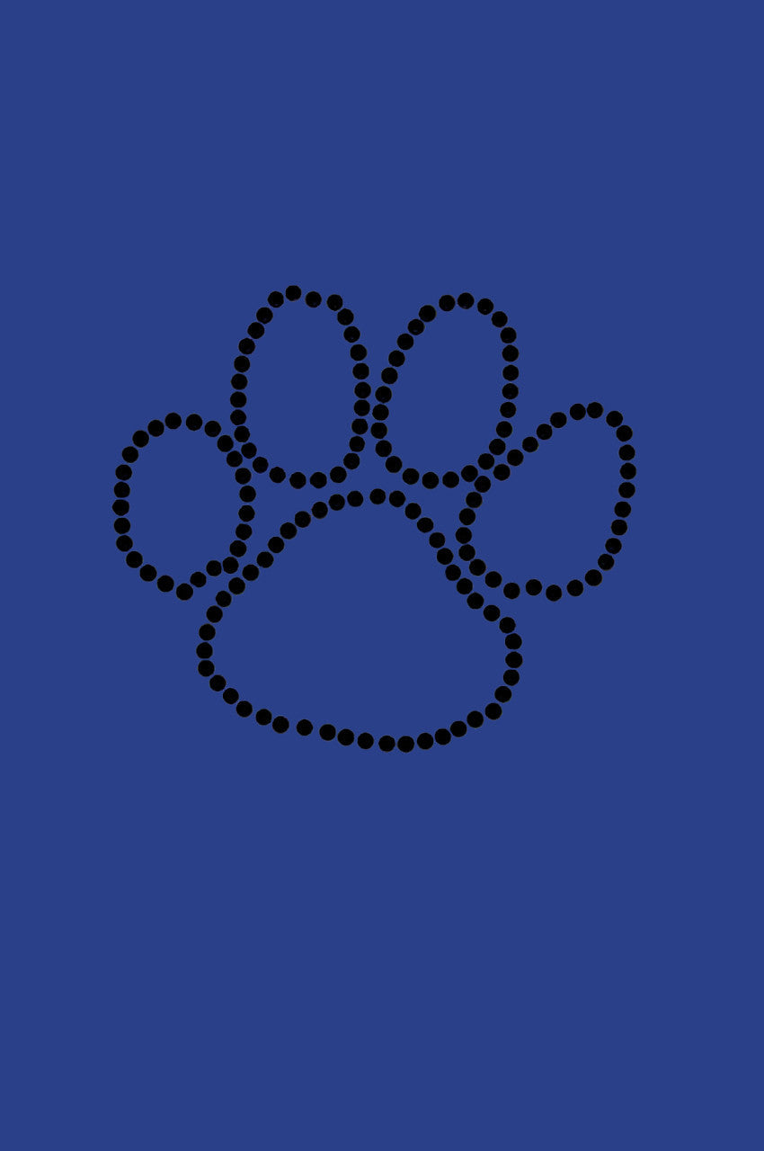 Paw (Black Nailheads) bandana