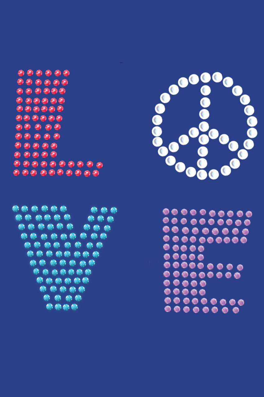 Love with Peace Sign - Bandanna