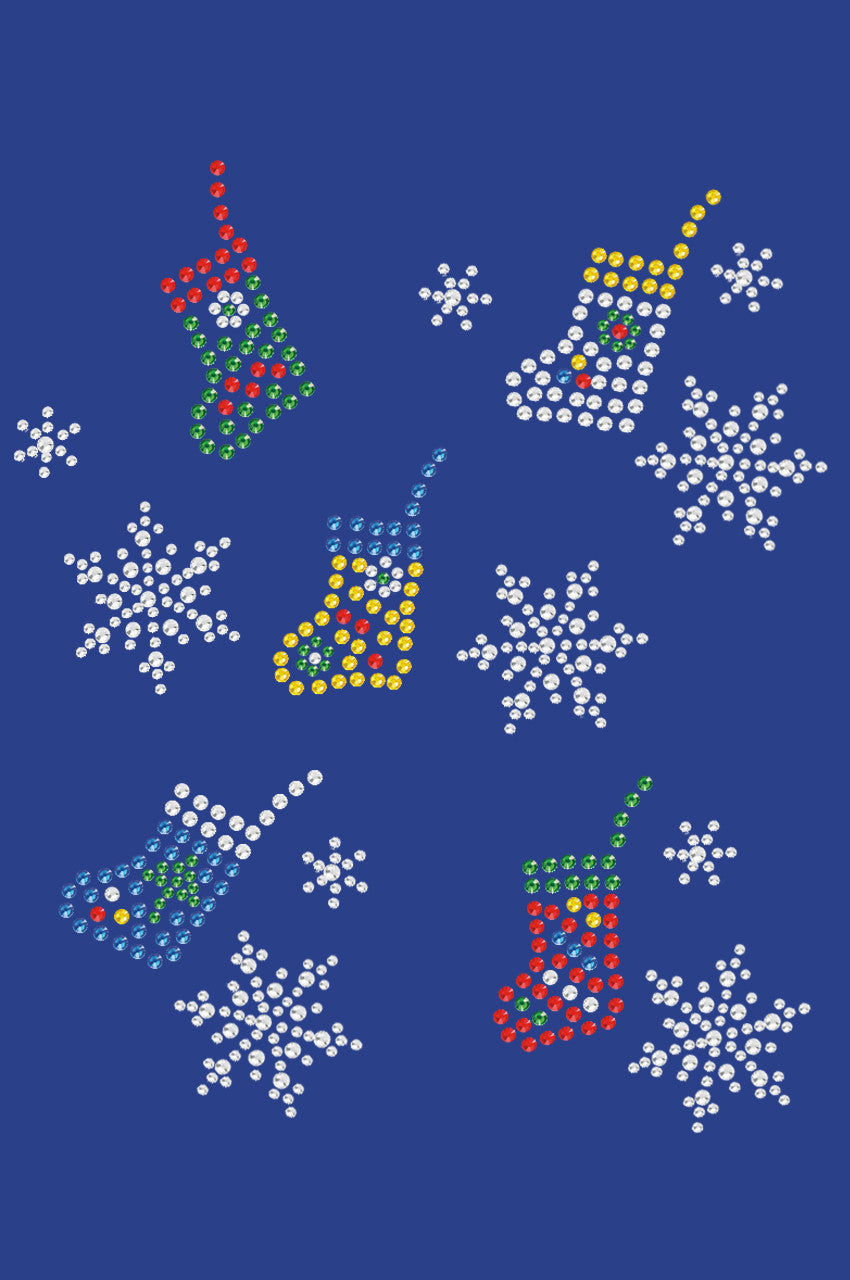 Stockings & Snowflakes - Womens Tee
