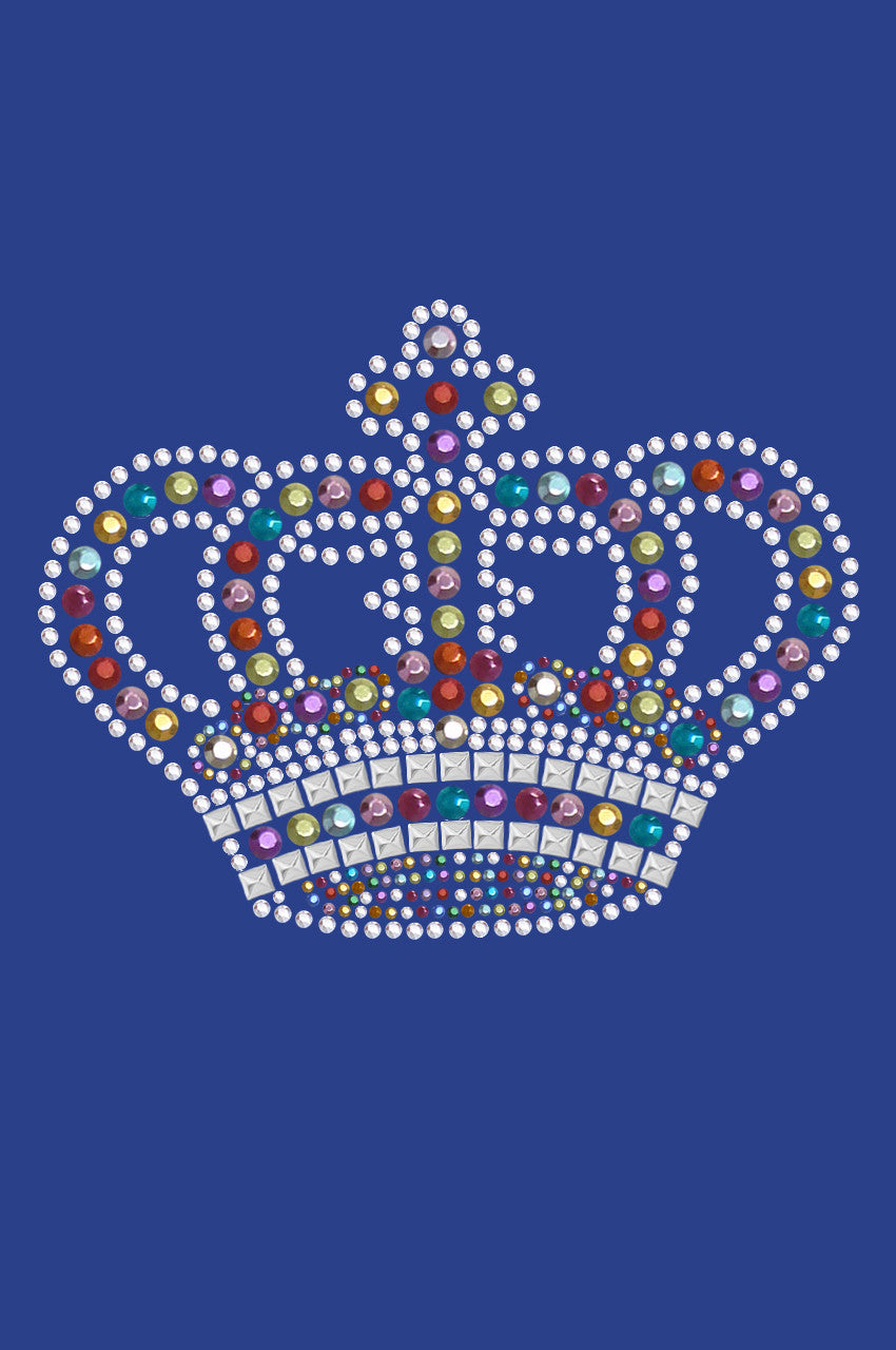 Crown #14 (Multicolored) - Womens T-shirt