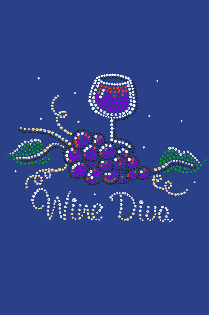 Wine Diva 2 - Womens T-shirt