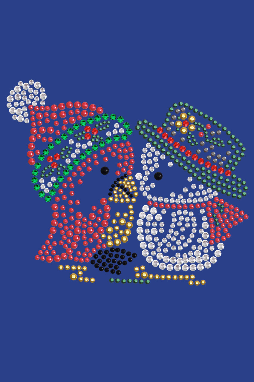 Christmas Birds - Womens T-shirt