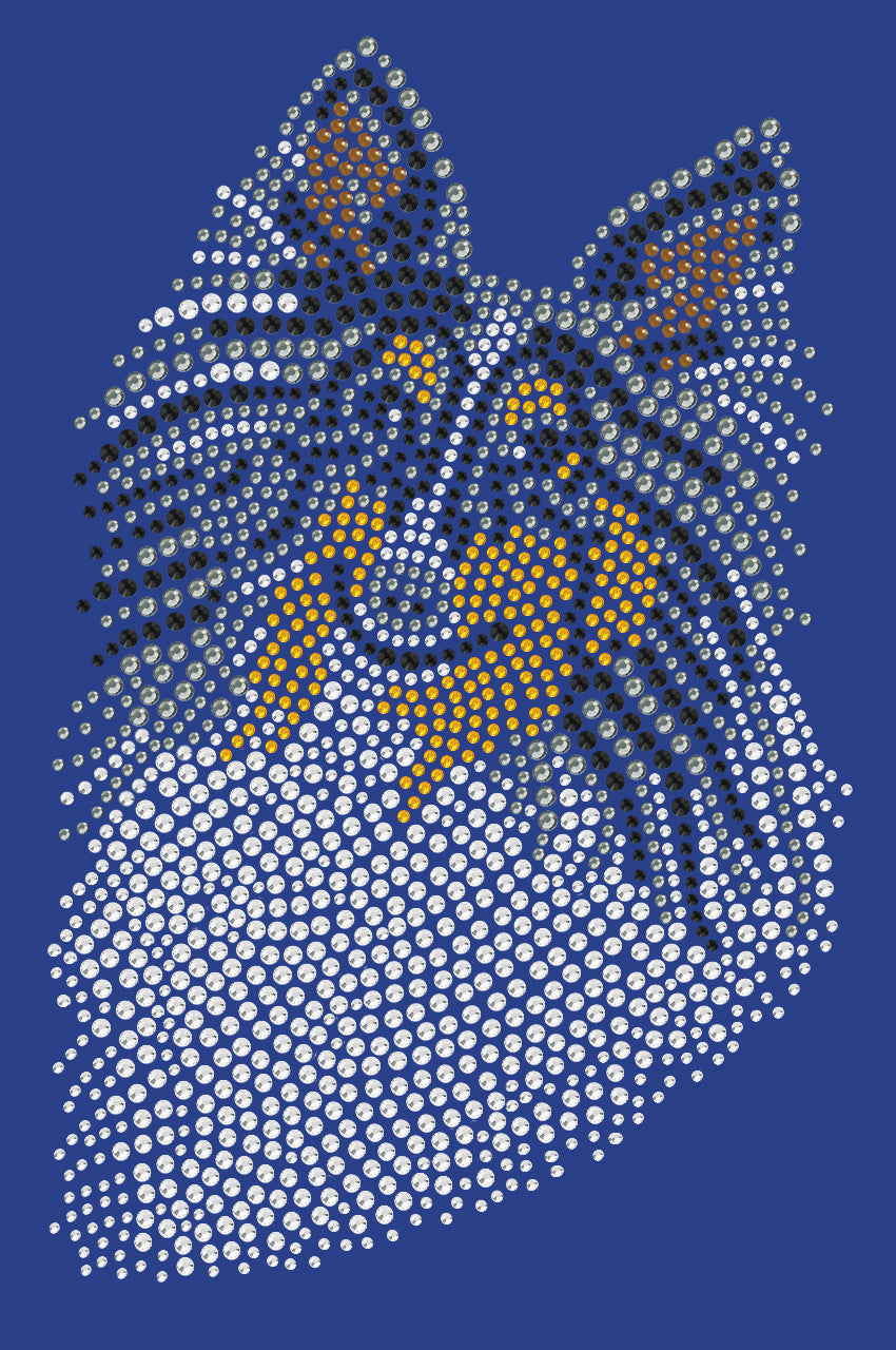 Sheltie Face (Tri Color) - bandana