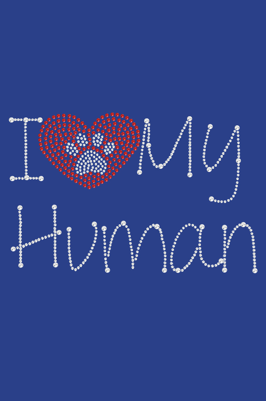 I Love My Human - bandana