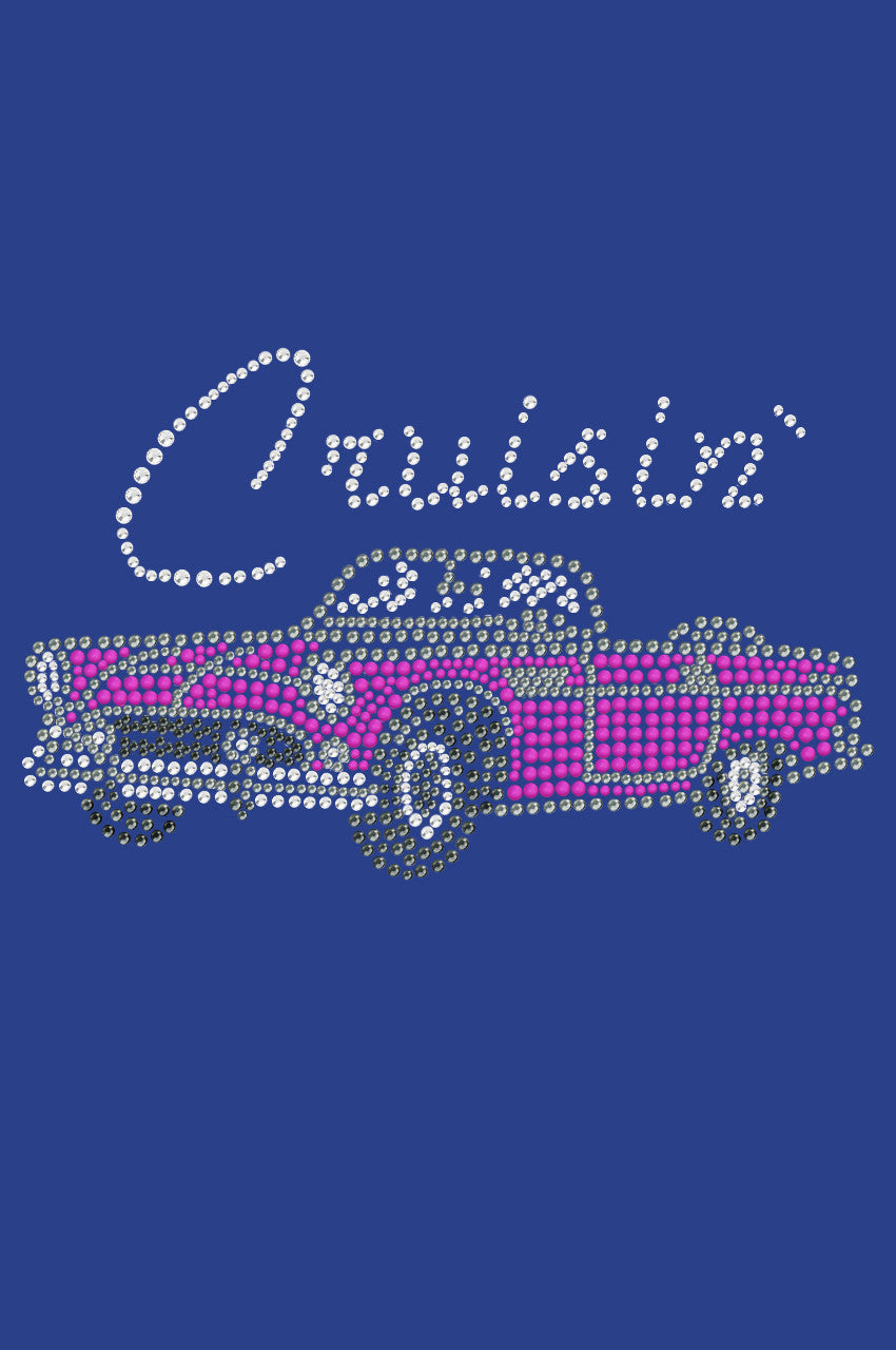 Cruisin Pink Convertible - Women's T-shirt