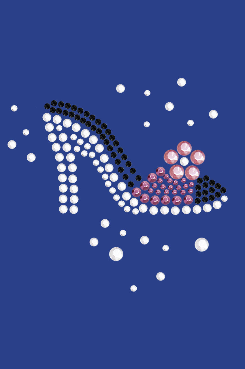 High Heel Shoe (Pink & Black) - Bandanna