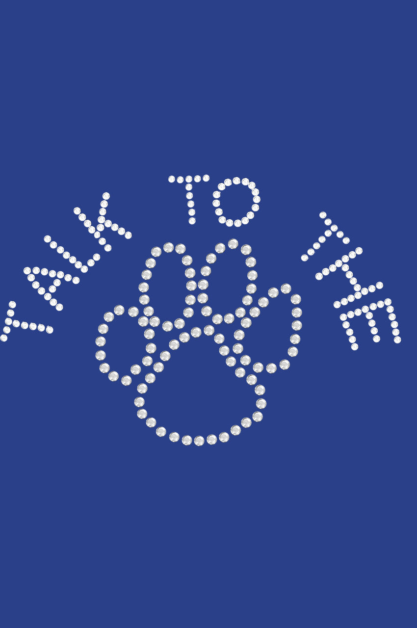 Talk to the Paw bandana