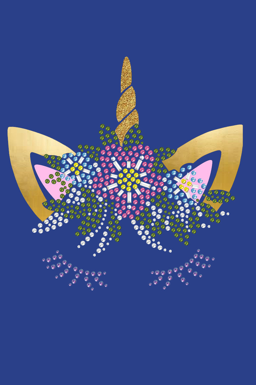Unicorn with Flowers - Womens Tee