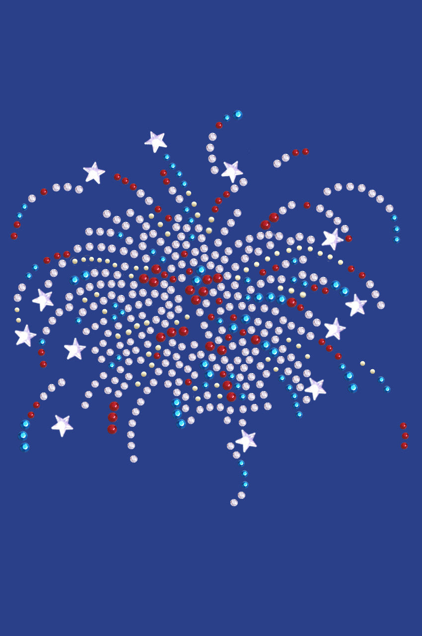 Fireworks - Womens T-shirt