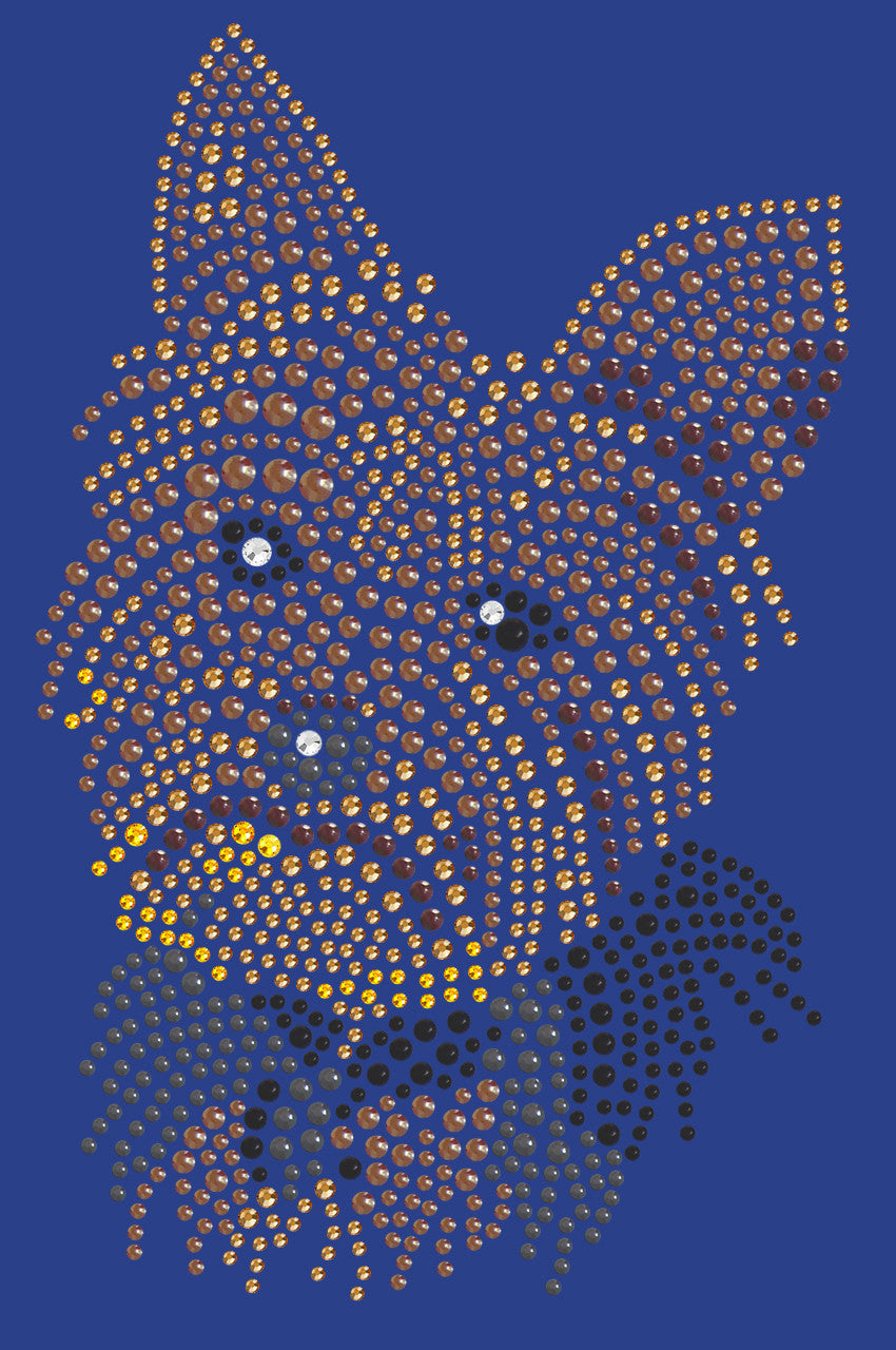 Yorkie Face 1 - bandana