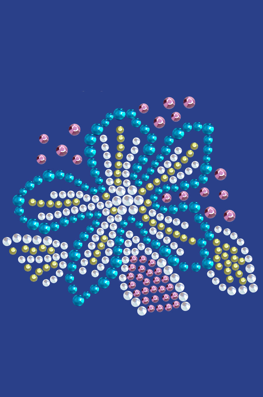 Turquoise Flower - Bandanna