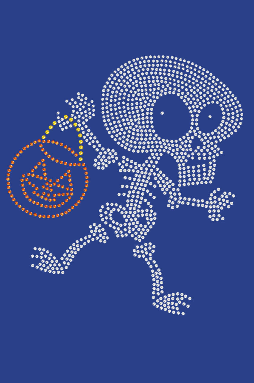 Trick or Treat Skeleton - Womens T-shirt