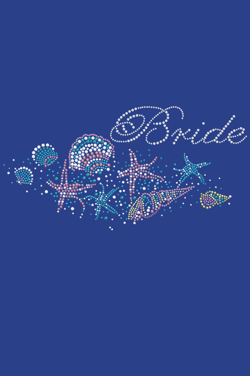 Bride with Seashells- Women's T-shirt