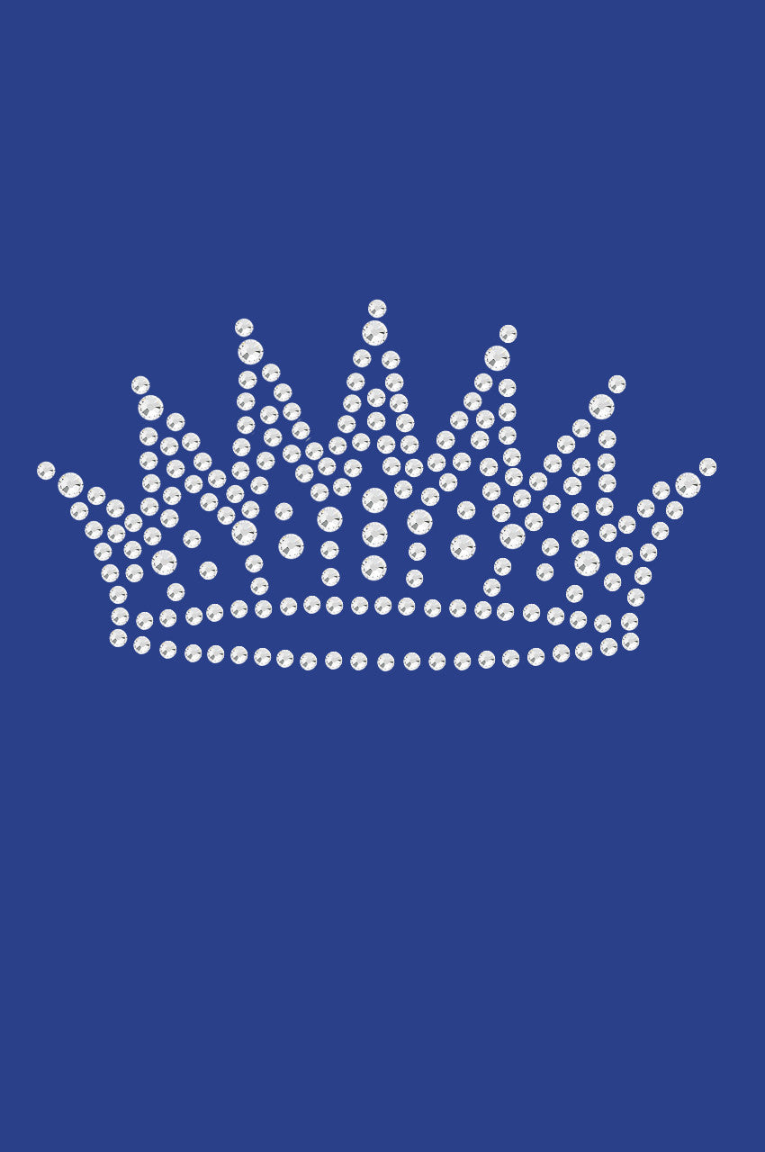 Crown 2 (Rhinestones) - Womens T-shirt
