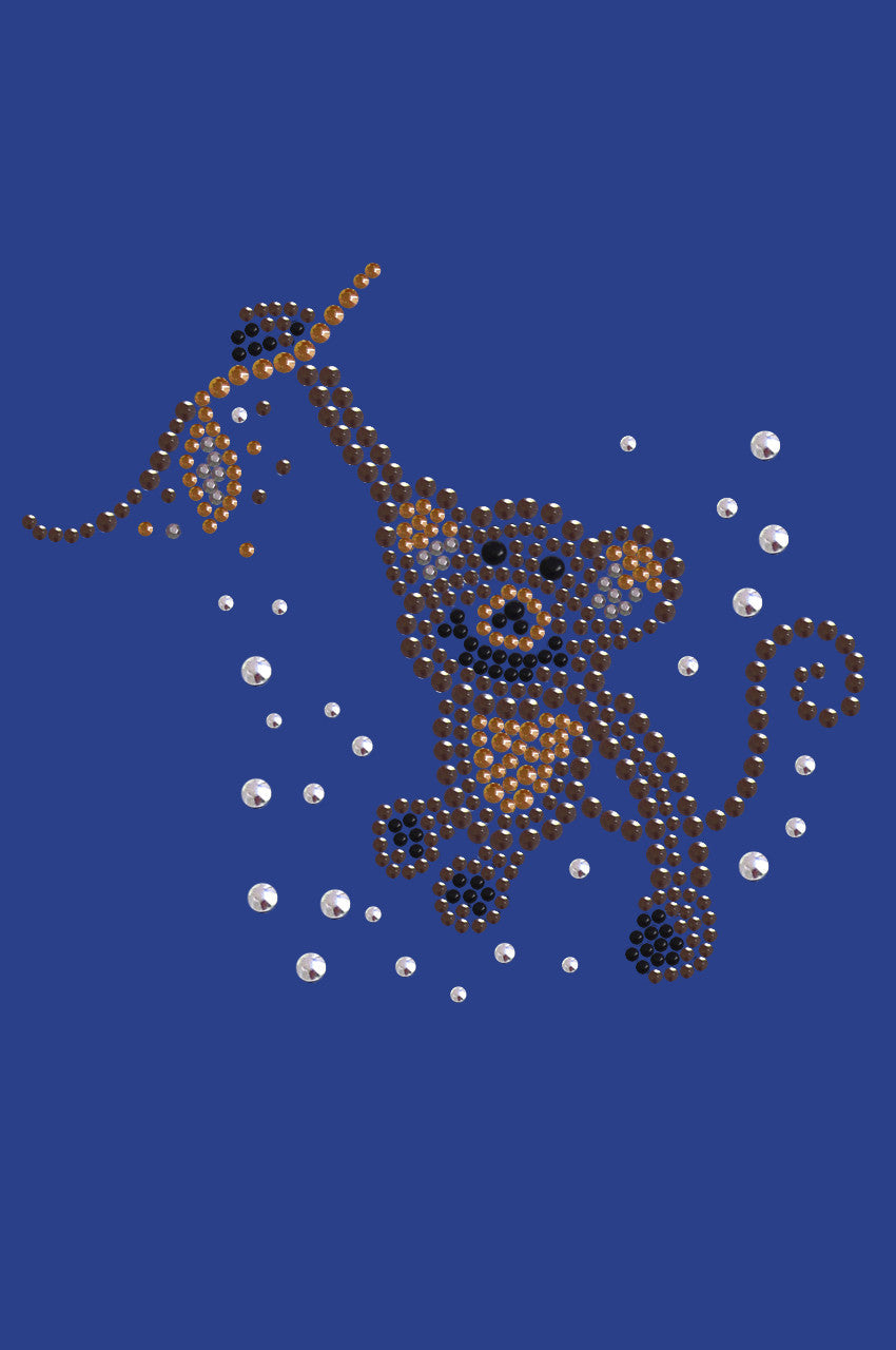 Monkey (Swinging from Vine) - Bandanna