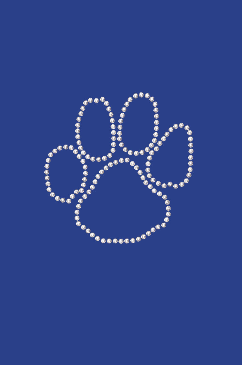 Paw (Silver Nailheads) - Women's T-shirt