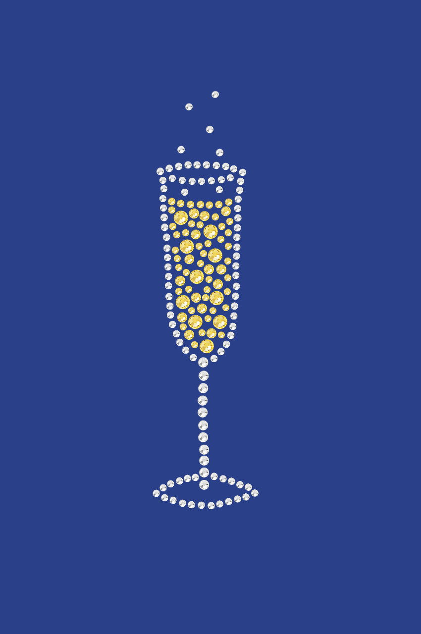 Champagne Flute - Womens T-shirt