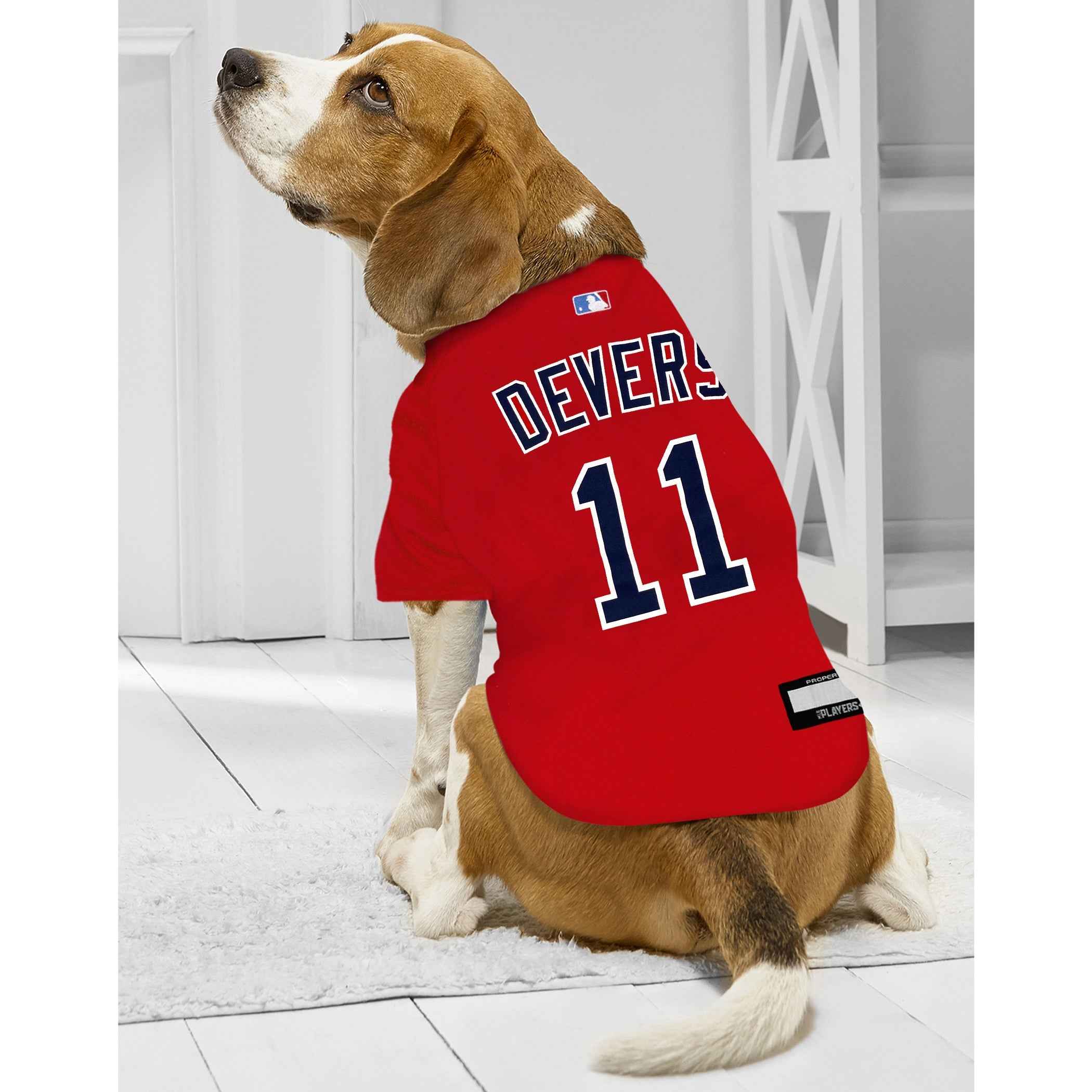 MLB Boston Red Sox Rafael Devers Mesh Pet Jersey