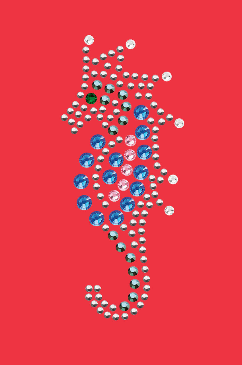 Seahorse (Blue) - Bandanna