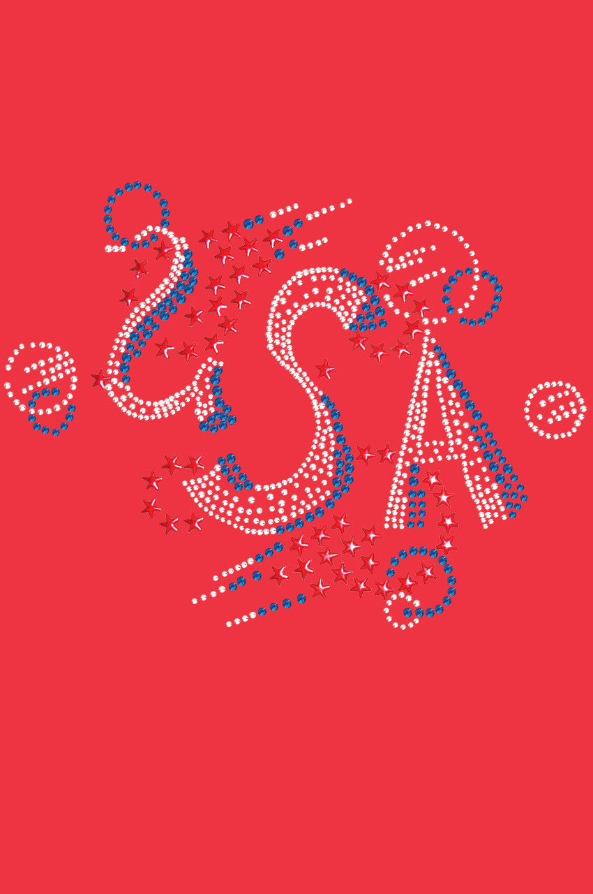 Large USA - Women's T-shirt