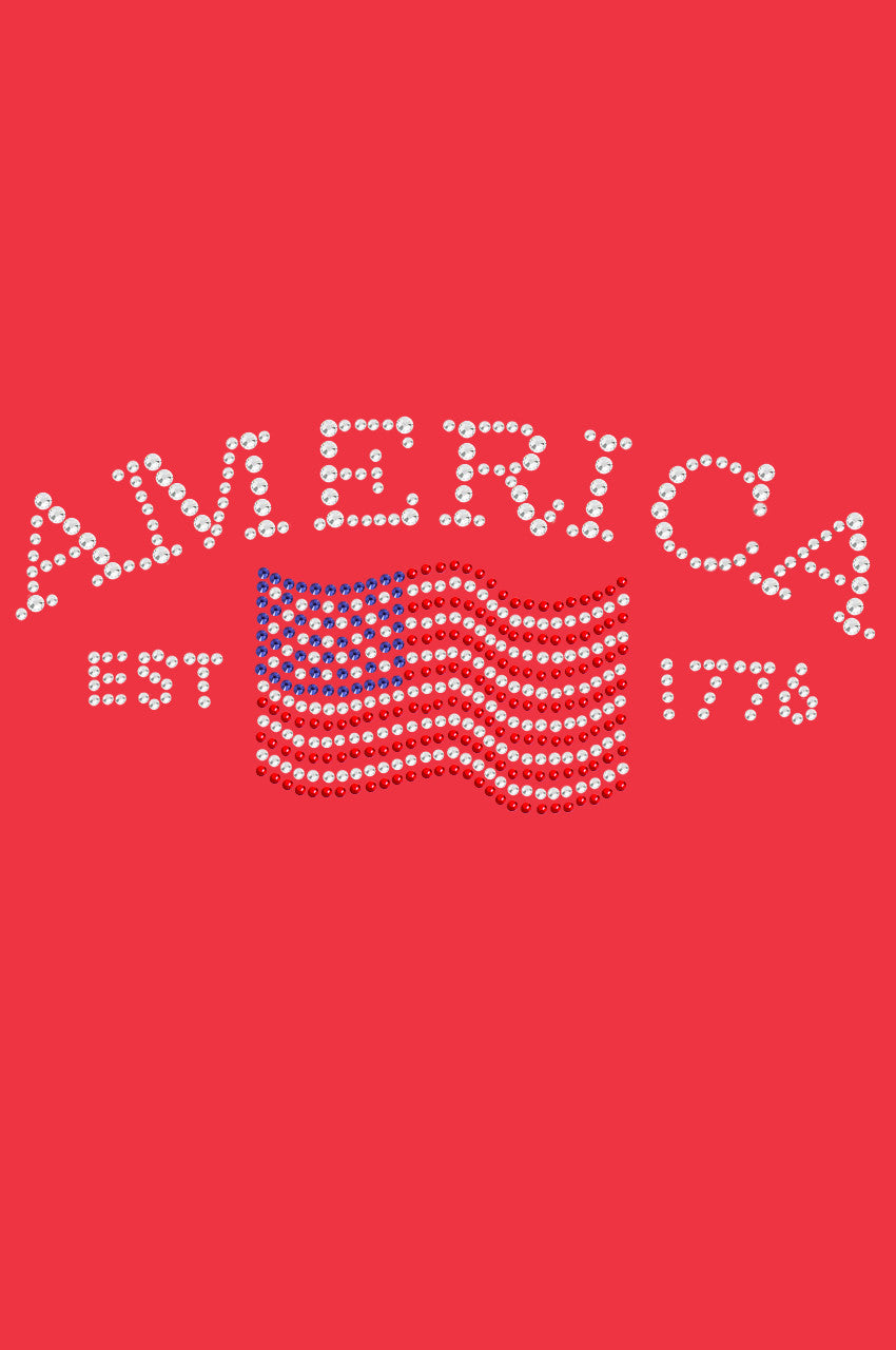 America - Womens T-shirt