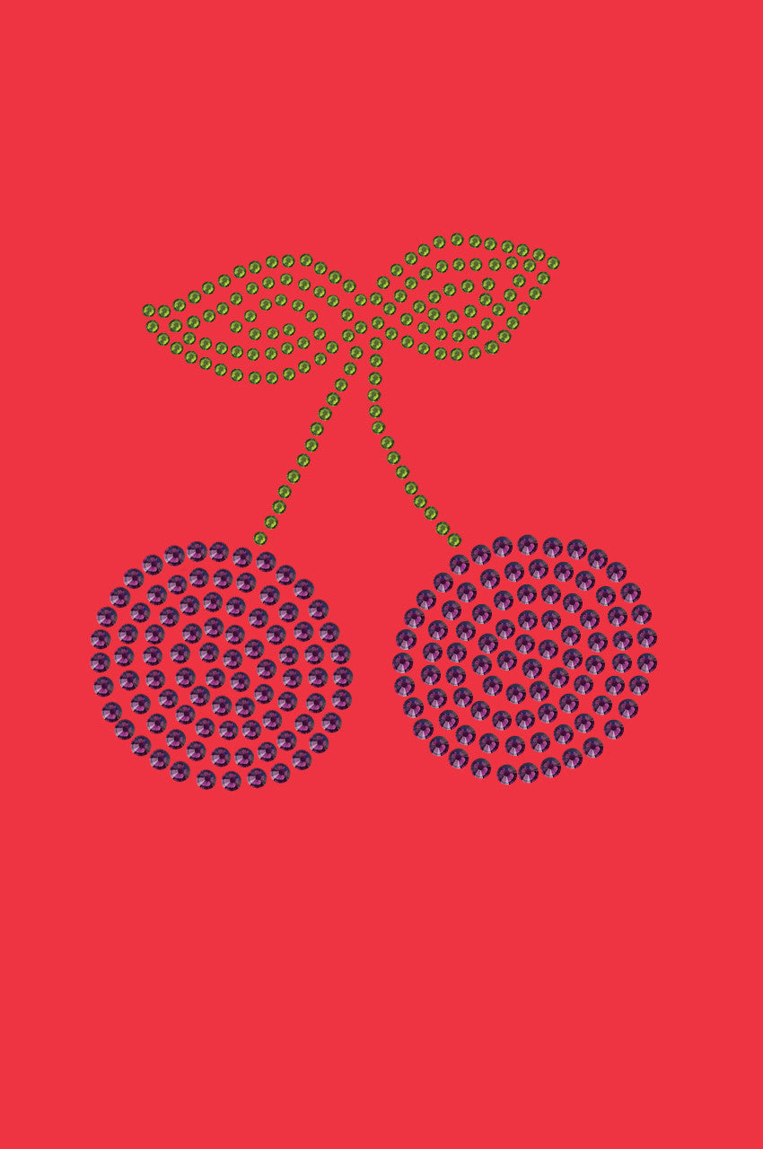 Purple Cherries - Women's T-shirt