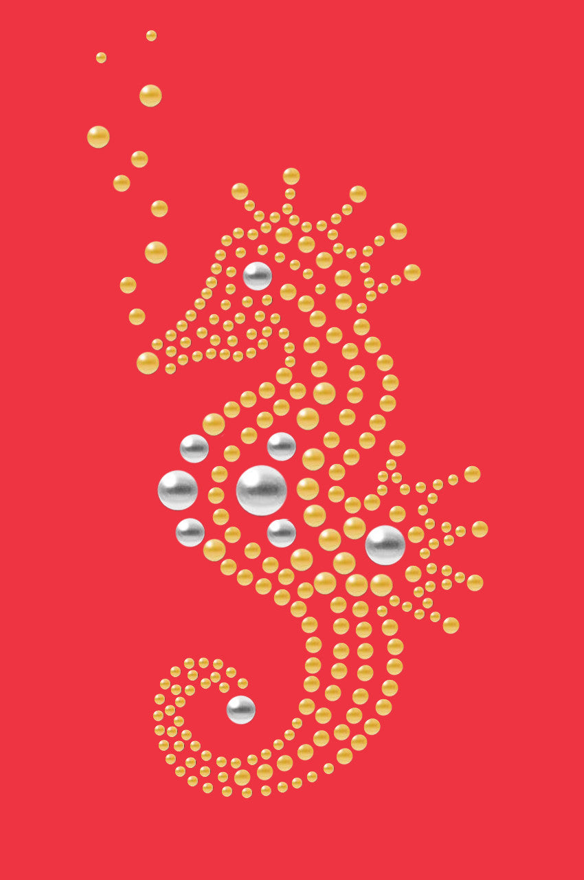 Seahorse (Nailhead) - Womens T-shirt