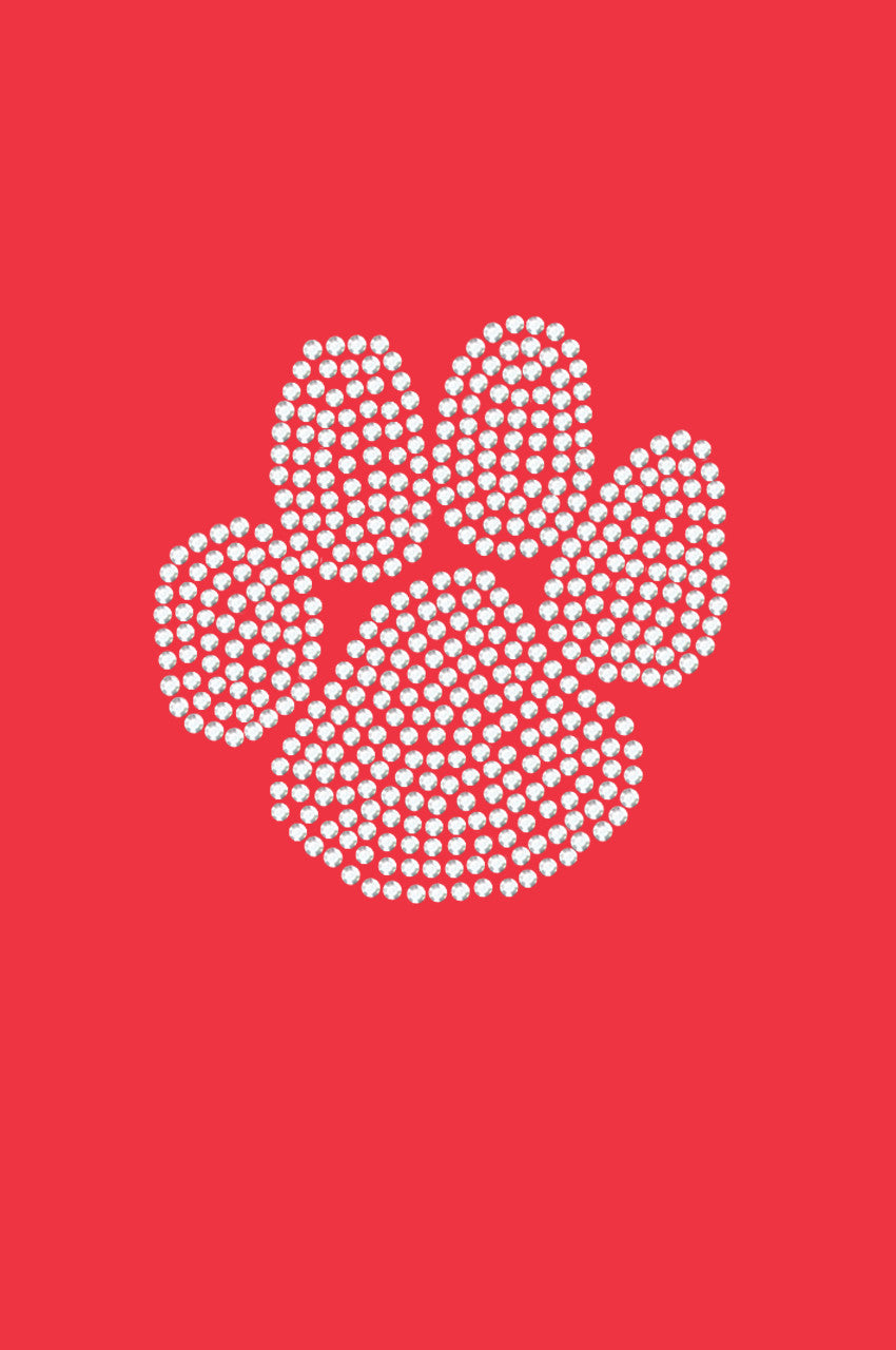 Paw (Rhinestone) - Women's T-shirt