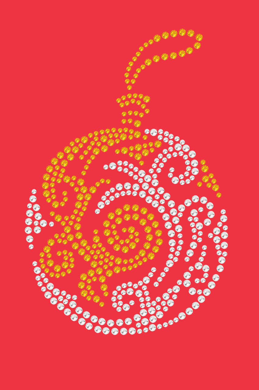 Gold & Silver Christmas Ornament - Womens T-shirt